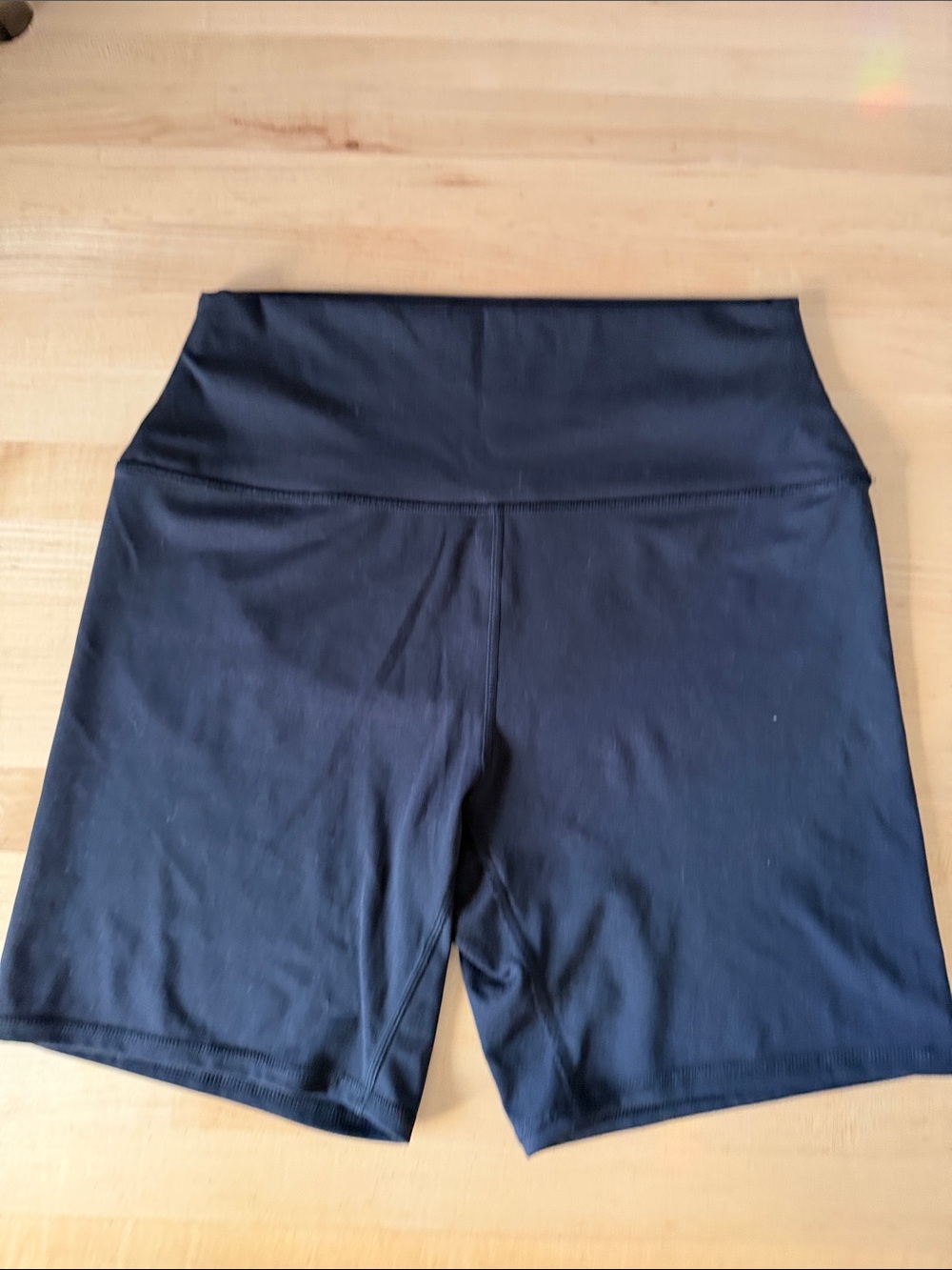RBX Black High-Waist Bike Shorts